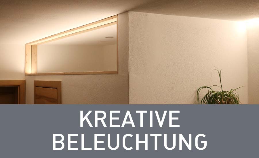 Kreative Beleuchtung